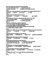 Đề kiểm tra 15 phút môn Sinh học Lớp 10 (Đề gốc)
